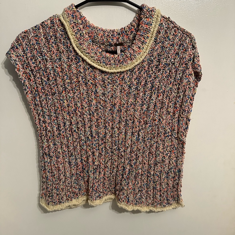 Free People Desert Heat Knit Sweater Size S